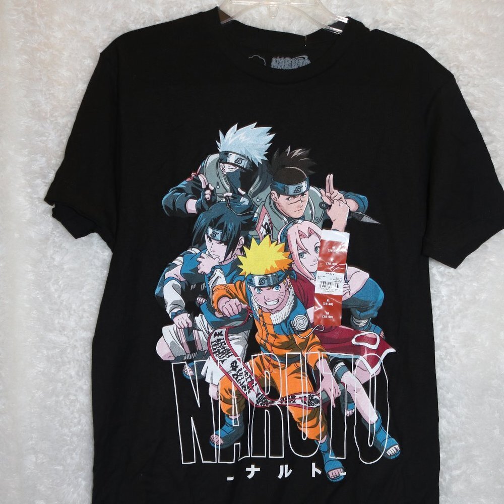 Naruto Shirt men's size medium  new with tags